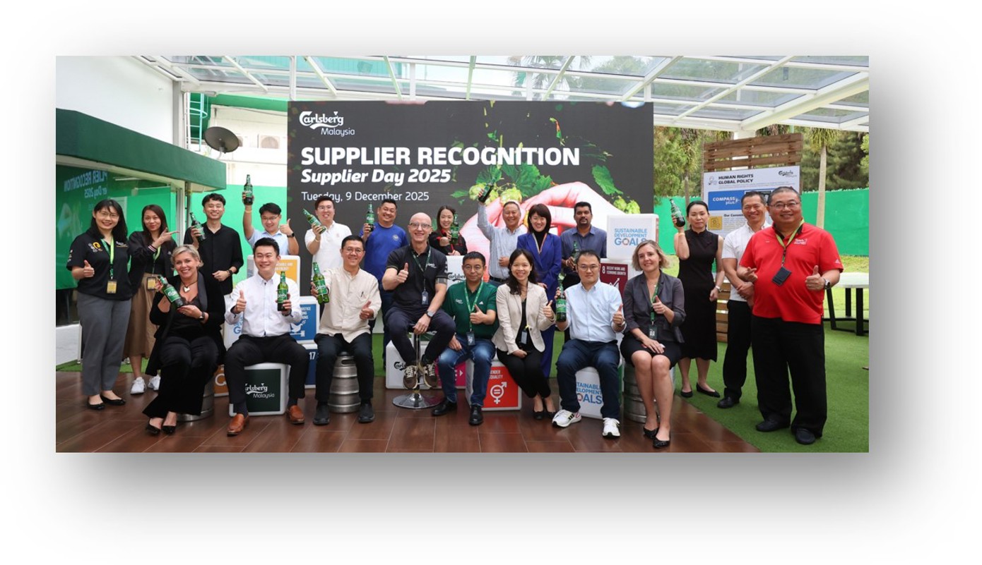 Suppliers who signed up for Sedex were recognised during the 2025 Carlsberg Malaysia Supplier Day, a testament to the strong partnerships and shared commitment we share.